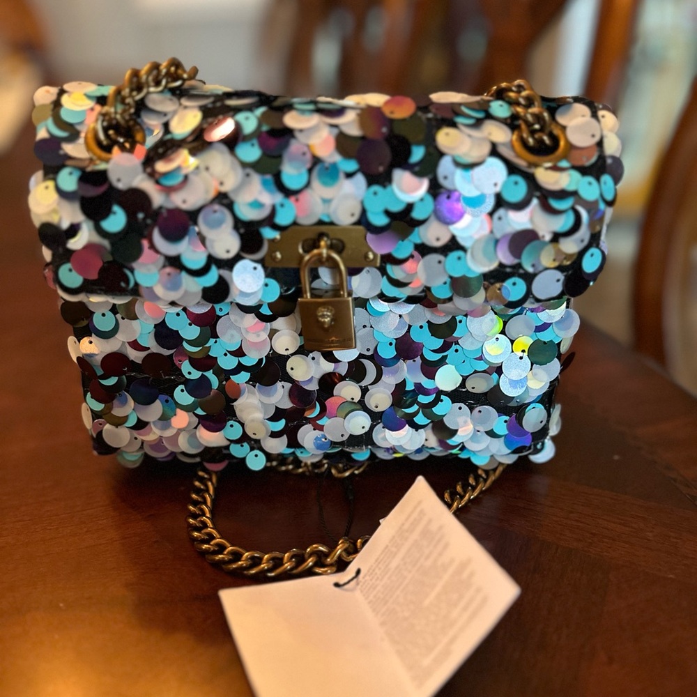 Kurt Geiger London Mini Brixton Sequin Crossbody Bag NWT and Dust Bag - Picture 8 of 11